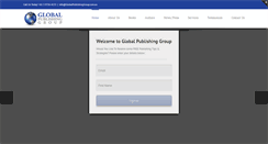 Desktop Screenshot of globalpublishinggroup.com.au